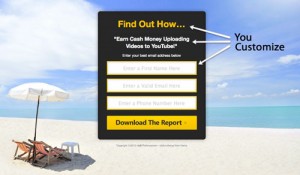get an mlm lead capture page created and hosted by mlmleads.com